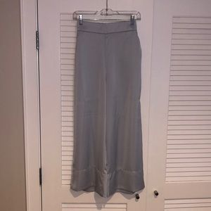 Zara Silk Wide-Leg Pants